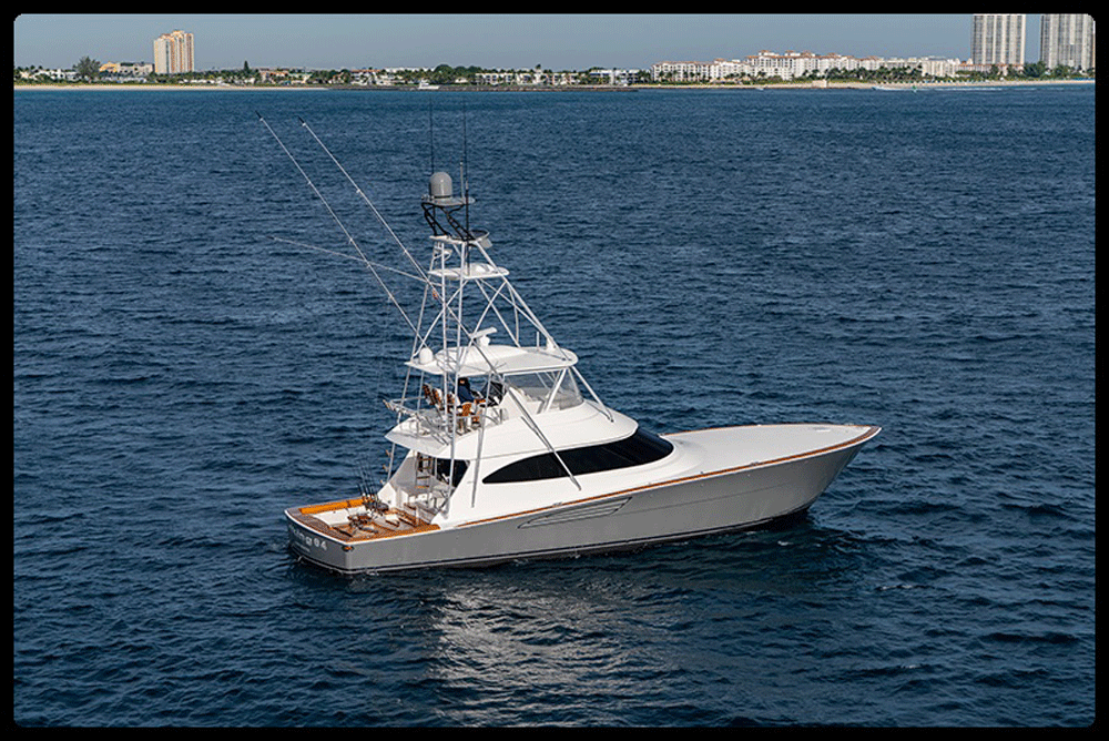 viking 64 grey hull