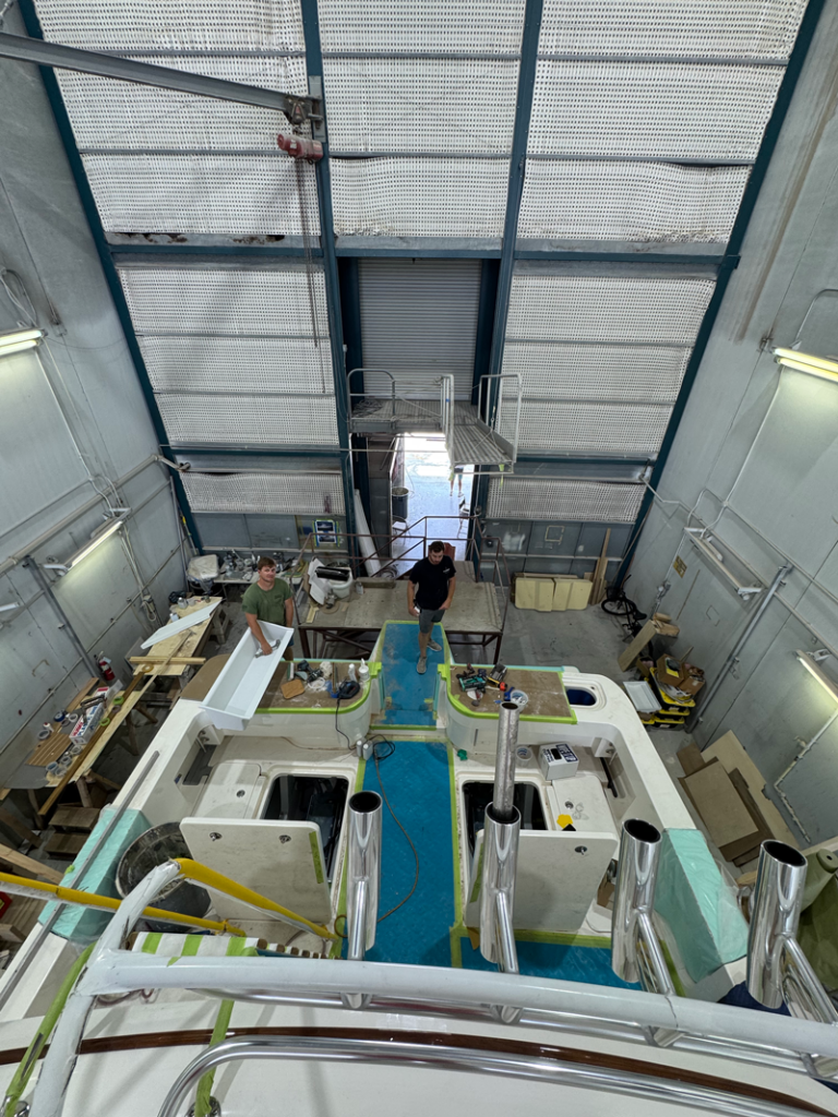 bridgeview aft 56' Merritt Catamaran