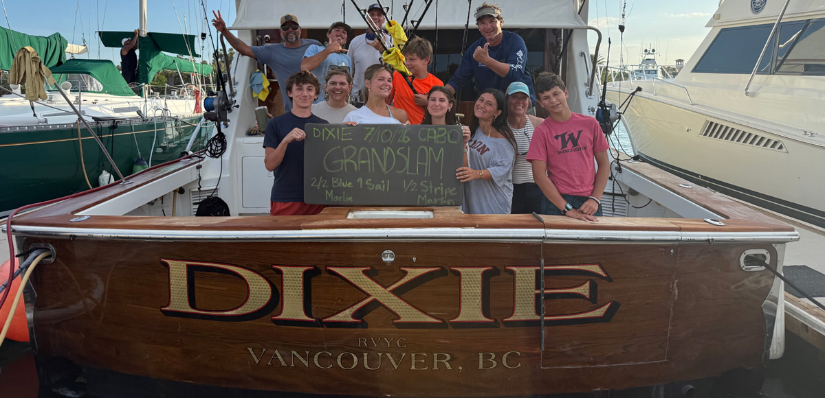 Dixie Los Cabos billfishing grand slam